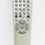 Telecomanda TV compatibila Samsung, 00104K, alba, baterii incluse