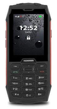 Telefon mobil seniori, Kruger&Matz, Plastic, 2.8inch, 2G, Bluetooth, 1000mAh, 32MB, Negru