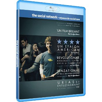 Reteaua de socializare (Blu Ray Disc) / The Social Network | David Fincher, 