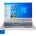 Laptop Gaming Acer Predator Triton 300 SE cu procesor Intel® Core™ i7-11370H, 14", Full HD, 144Hz, 16GB, 512GB SSD, NVIDIA® GeForce RTX™ 3060, Windows 10 Home, Silver