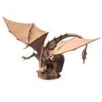 Miniatura Nepictata Vhallarhion - Young Black Dragon (wing span 140 mm), Vhallarhion