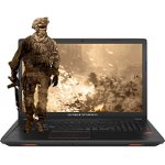 Laptop Gaming ASUS ROG GL753VD-GC042T cu procesor Intel® Core™ i7-7700HQ pana la 3.80 GHz, Kaby Lake, 17.3", Full HD, IPS, 8GB, 1TB, DVD-RW, nVIDIA® GeForce® GTX 1050 4GB, Windows 10, Black