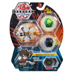 Spin Master - Set figurine Aurelus Skorporos , Bakugan , Pachet de start