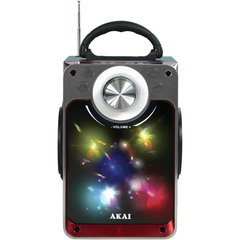 Boxa portabila AKAI CEU7300-BT 6W Bluetooth Negru