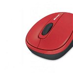 MOUSE MICROSOFT MOBILE 3500 FLAME RED