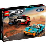 Set masinute lego, LEGO, Speed Champions Ford GT Heritage Edition si Bronco R, plastic, multicolor