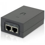 Ubiquiti Poe 24V-30W Eu Power Adapter, POE-24-30W; Interface: GigabitEthernet; Ethernet LAN: 10,100,1000 Mbit/s; 2* Ethernet LAN (RJ -45);Power over Ethernet (PoE) Suport; voltage: 100 - 240V; Frequency:50/60Hz., UBIQUITI