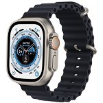 Curea Tech-Protect Iconband Pro pentru Apple Watch 4/5/6/7/8/9/Se/Ultra 1/2 (42/44/45/49 mm) Negru, Tech-Protect