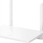 Router Huawei Huawei WiFi AX2 802.11ax, 300+1201 Mbit/s, 10/100/1000 Mbit/s, Ethernet LAN (RJ-45) ports 3, Antenna type External, White, Huawei