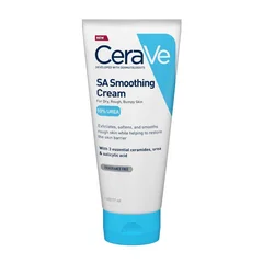 Cerave | SA Smoothing Cream Cremă hidratantă și hidratantă Cremă exfoliantă cu 10% uree pentru piele uscată | 177ml, CeraVe