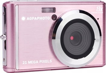 Camera foto digitala AgfaPhoto DC5200 21MP HD 720p, Rosu