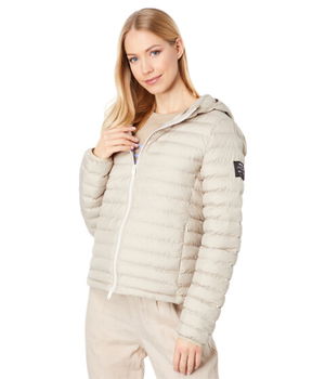 Imbracaminte Femei ECOALF Atlanticalf Jacket Bleached Sand, ECOALF