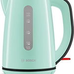 Fierbator de apa Bosch TWK7502, 1850-2200 W, 1.7 L, Turcoaz, BOSCH