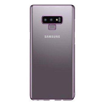 Protectie spate Benks Electroplated 6948005946289 pentru Samsung Galaxy Note 9 (Transparent/Violet)
