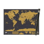 Luckies of London hartă răzuibilă Scratch Map® Deluxe, Luckies of London
