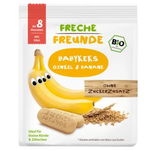 Biscuiti Spelta Banane Eco, 100 g, Bio Holistic, 