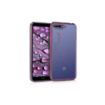 Husa pentru Huawei Y6 (2018), Silicon, Rose Gold, 45286.02