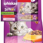 WHISKAS Hrană uscată pentru pisici adulte, cu Pui şi Legume, Whiskas