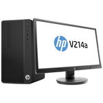 Desktop hp 290 g2 + monitor 20.7" v214a, i3-8100, 3zd21ea