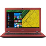 Laptop Acer Aspire ES1-332 (Procesor Intel®Celeron® N3450 (2M Cache, up to 2.2 GHz), Apollo Lake, 13.3"HD, 4GB, 64GB eMMC, Intel HD Graphics 500, Wireless AC, Windows 10 Home, Rosu)