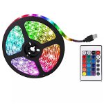 Banda LED multicolora Karemi, 3 m, RGB, cu telecomanda, Karemi