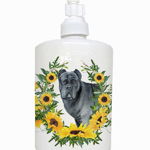 Caroline`s Treasures Carolines Comori CK2886SOAP Cane Corso în floarea-soarelui ceramice Săpun Dispenser Mltcl, 