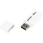 Memorie USB GOODRAM memory USB UME2 128GB USB 2.0 White, Citire 	20 MB/s, Scriere 5 MB/s