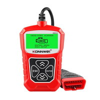 Diagnoza OBD2 KONNWEI KW310, Black, Afisare Erori + Descriere, Resetari, Live Data, ELM 327 OBDII, Konnwei