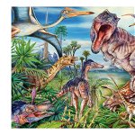 Puzzle 60 piese - Amongst The Dinosaurs | Schmidt, Schmidt
