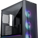 Carcasa computer, PHANTEKS, Sticla securizata, Negru, RGB