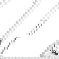 Baterie stativa pentru bucatarie cu pipa flexibila FERRO, Zumba, Alb, Ferro