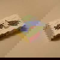 Puzzle din lemn cuburi - Poveste 3 x 3, Minmimcph