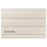 SSD Extern Samsung T7 Shield, 2TB, USB-C 3.1, Beige