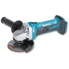 Makita DGA452Z polizor unghiular cu acumulator 18 V | 115 mm | 10000 RPM | Cu perii | Fara acumulator si incarcator | In cutie de carton original