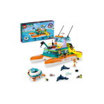 LEGO Friends - Barca de salvare pe mare 41734