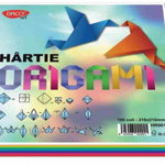 Hartie Origami top 100 coli 80gr/mp 10 culori, Daco Art