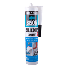 Silicon sanitar Bison negru 280ml