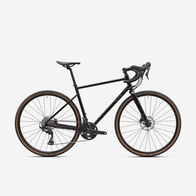 Bicicletă gravel Shimano GRX 2x12v, GRVL AF Negru,