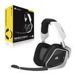 Casti gaming wireless Corsair Void ELITE, surround 7.1, Alb