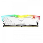 Memorie TeamGroup T-Force Delta RGB White 8GB DDR4 3000MHz CL16