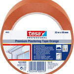 Tesa Professional bandă de tencuială PVC 33m x 50mm portocaliu (04843-00000), Tesa