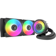 Cooler Procesor ARCTIC Liquid Freezer III Pro 240 A-RGB, Racire cu Apa, 2 x 120 mm, Negru