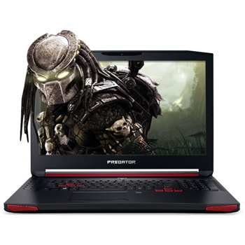 Laptop Gaming Acer Predator G9-793-78DY cu procesor Intel® Core™ i7-7700HQ 2.80 GHz, Kaby Lake, 17.3'' Full HD, IPS, 16GB, 512GB SSD, DVD-RW, nVIDIA GeForce GTX 1070 8GB, Linux, Black