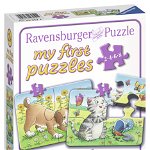 Primul Meu Puzzle Animale, 2/4/6/8 Piese, Ravensburger