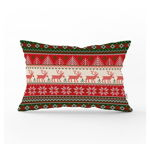 Față de pernă cu model de Crăciun Minimalist Cushion Covers Merry Christmas, 35 x 55 cm
