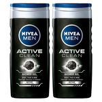 
Set 2 x Gel de Dus Nivea Men Active Clean, cu Carbune Activ, 500 ml
