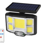 Lampa solara cu telecomanda 168 LED, 