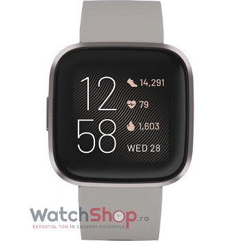 Smartwatch Fitbit Versa 2, NFC, Stone/Mist Grey