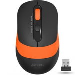 Mouse wireless A4Tech FG10 gaming 2000DPI USB portocaliu, A4Tech