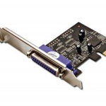 Digitus DIGITUS Add-On Card LPT PCI Express, 1xDB25, Low Profile, Chip: MCS9901, Digitus
